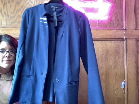 Blue Banana Republic blazer, 4