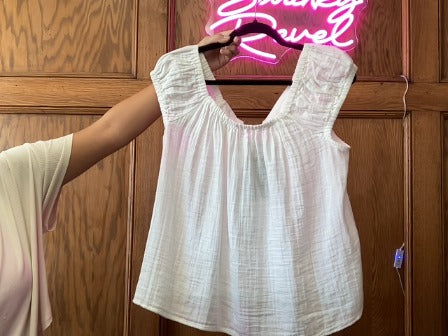 White Old Navy Women-Tops, Medium