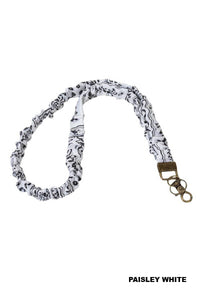 Trendy Scrunchie Lanyard