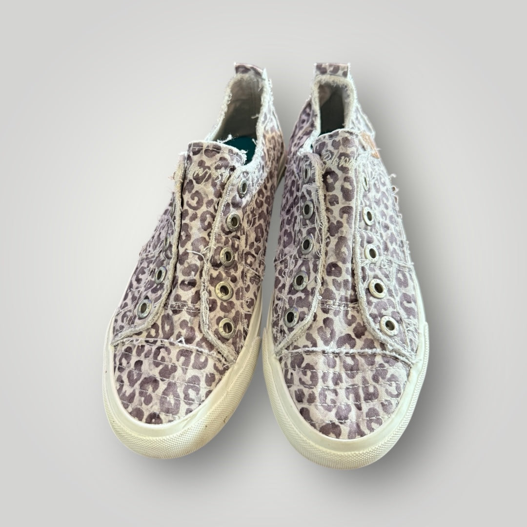 Blowfish Slip-On Sneakers Leopard Print Size 9