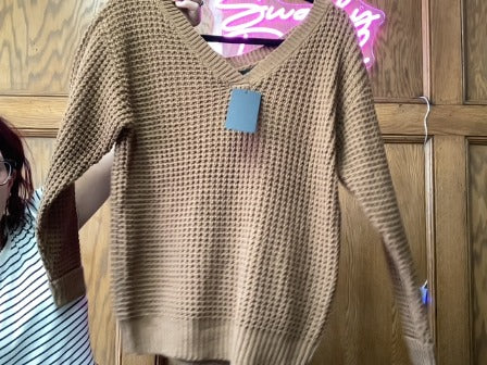 Brown Moon and Madison Women-Tops, S