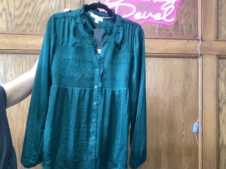 Emerald Green Nurture Womens-Lo, Large
