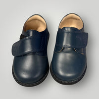 Elephantito Navy Leather Baby Shoes Size 4