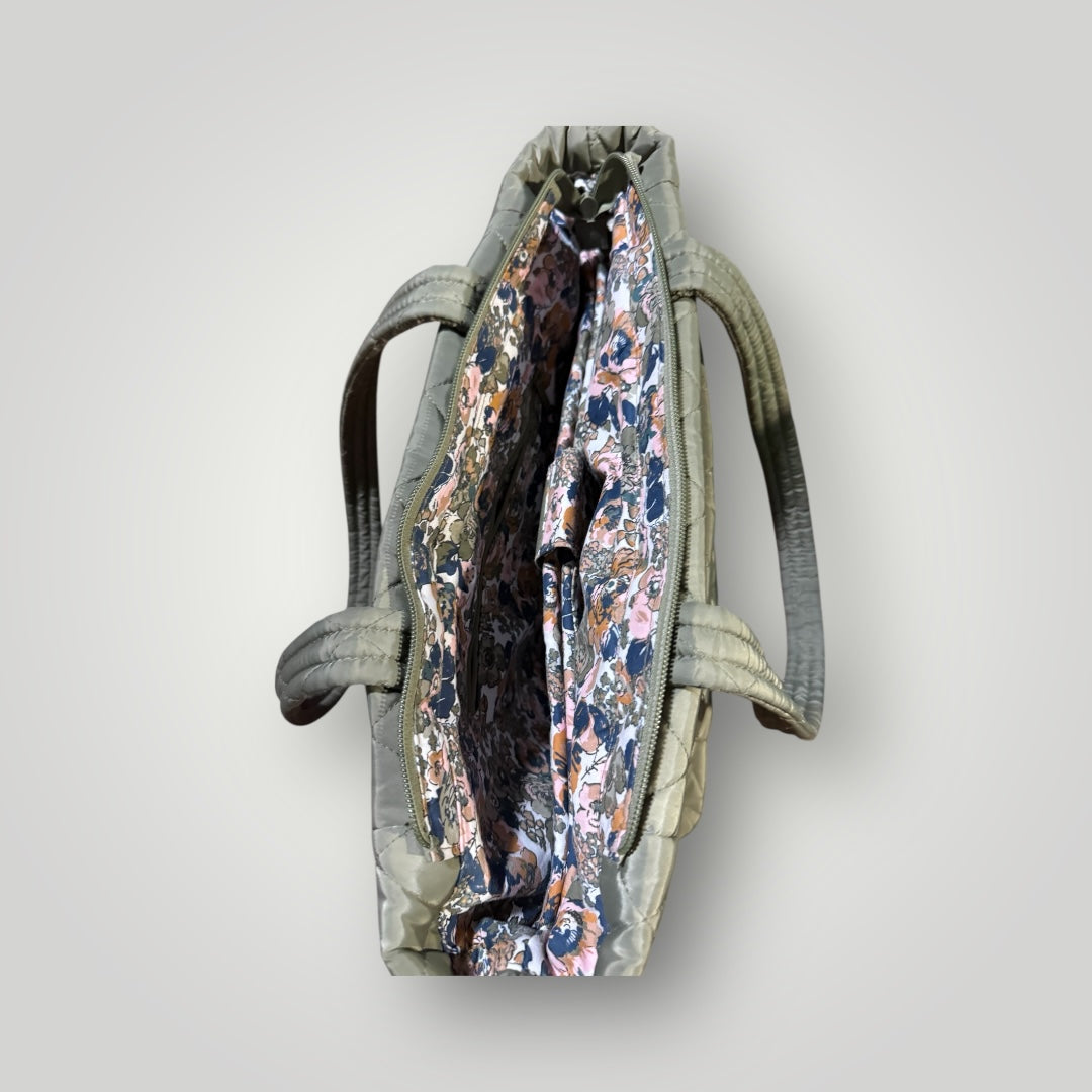 Vera Bradley Quilted Laptop Tote Bag