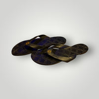 Tory Burch Black Logo Sandals Size 10.5