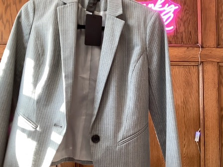 Heather gray Ann Taylor blazer, 2