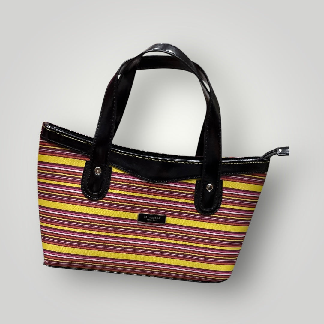 Kate Spade New York Striped Canvas Satchel