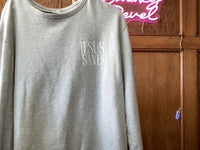Grey BElla Canvas crewneck, Large