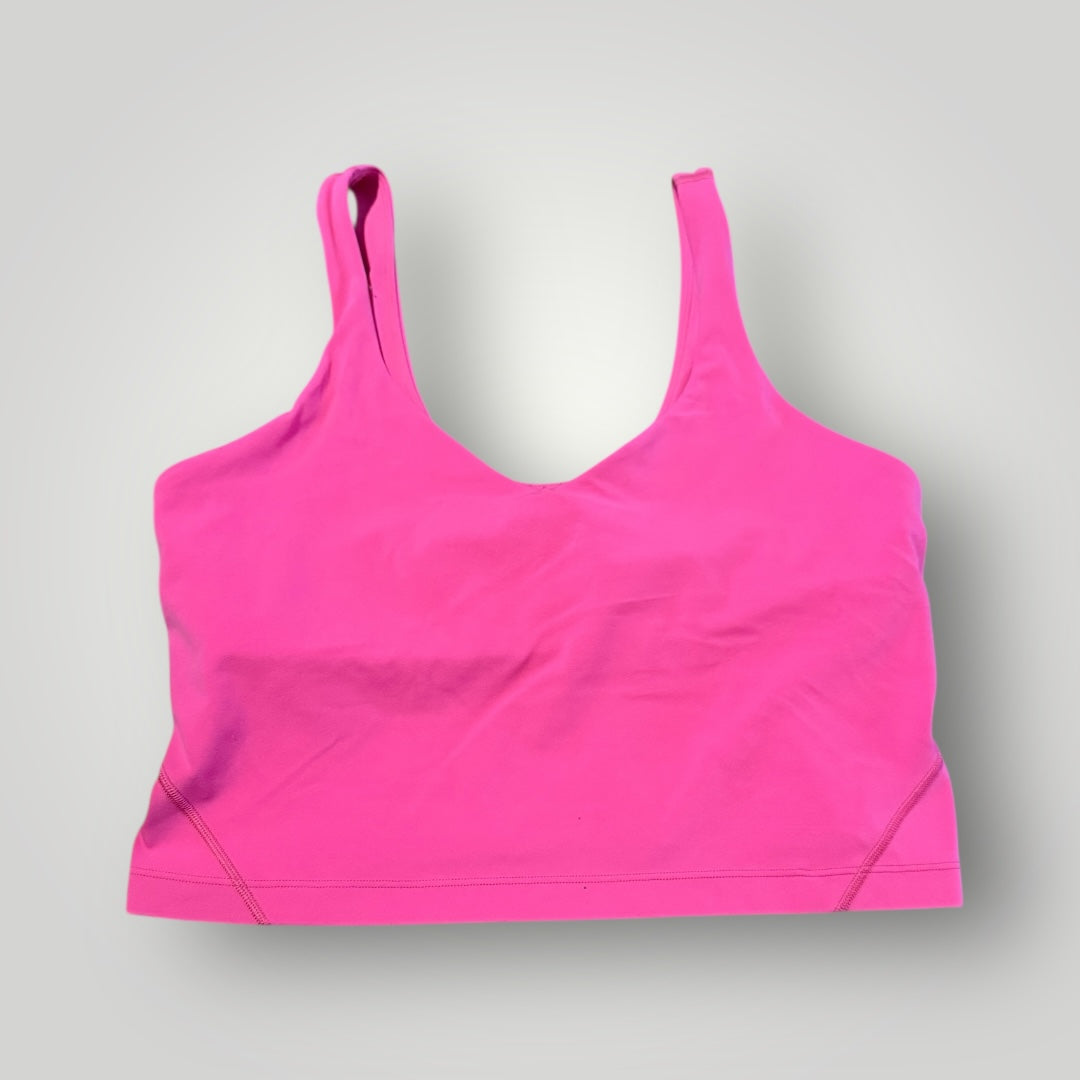 Lululemon Power Y Tank Neon Pink Crop