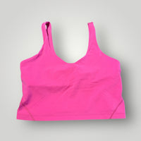 Lululemon Power Y Tank Neon Pink Crop