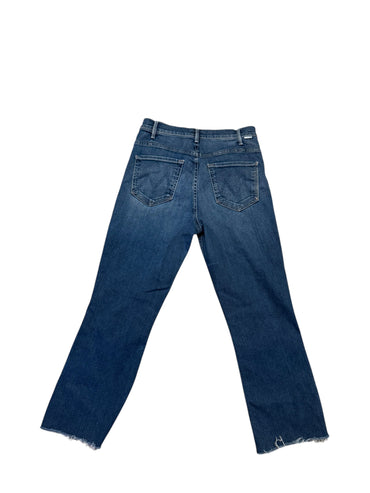 MOTHER Jeans The HUSTLER Ankle Fray