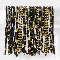 Stretch Seed Bead Solid Game Day Bracelets
