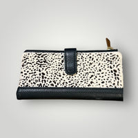 Fossil Animal Print Hair-On Wallet