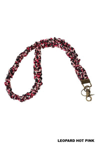 Trendy Scrunchie Lanyard