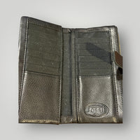 Fossil Animal Print Hair-On Wallet