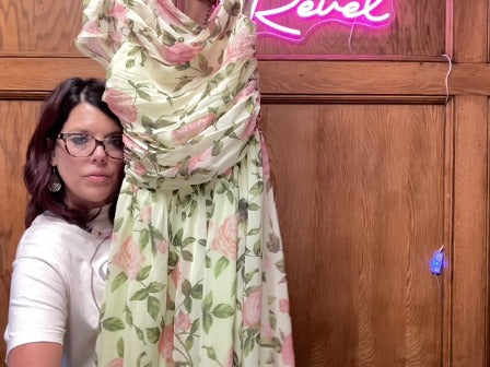 Green Jardinvine Women-Dresses/Rompers, Medium