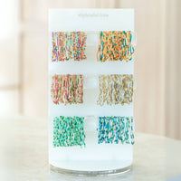 Assorted 2mm Stretch Seed Bead Bracelets