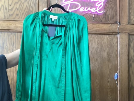 Green Gibson Latimer Womens-Long Sleeve, Large