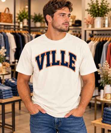 VILLE Varsity Gildan Softstyle Tee