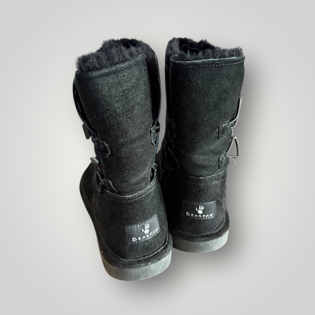 Bearpaw Suede Mid Calf Boots Size 9