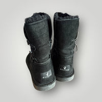 Bearpaw Suede Mid Calf Boots Size 9