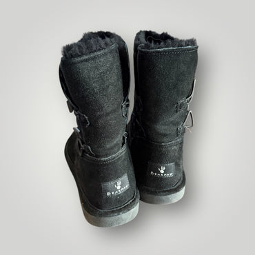 Bearpaw Suede Mid Calf Boots Size 9