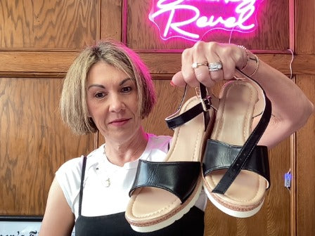 Black No Brand Women-Shoes, 39