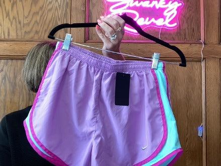Purple Nike Women-Bottoms, Medium