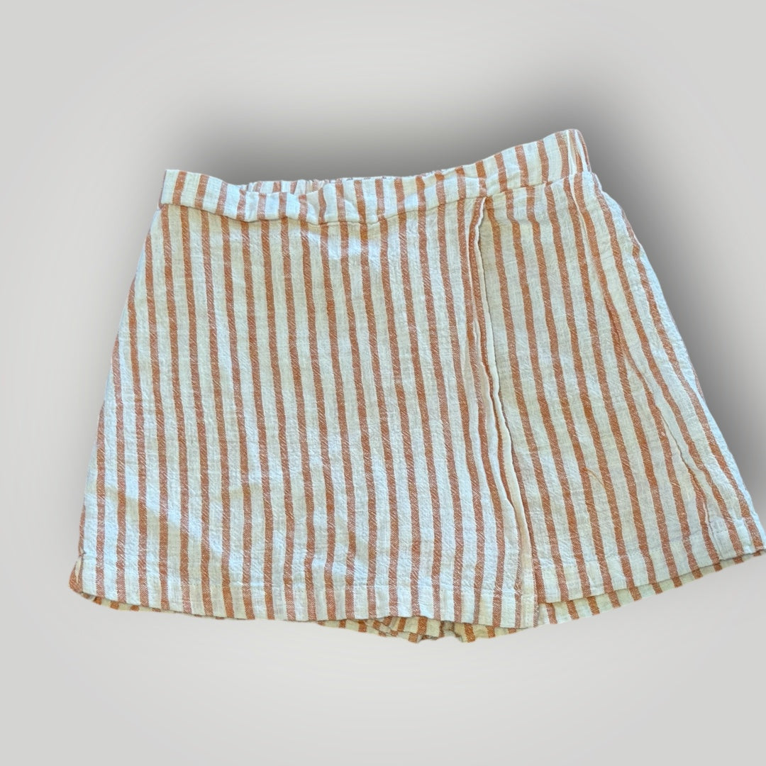 Copper Key Striped Skort Size Med