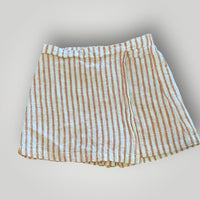 Copper Key Striped Skort Size Med