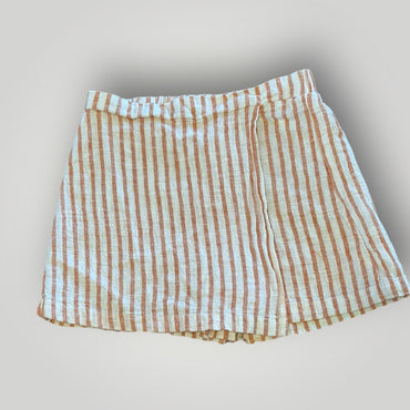 Copper Key Striped Skort Size Med