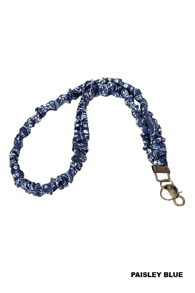 Trendy Scrunchie Lanyard