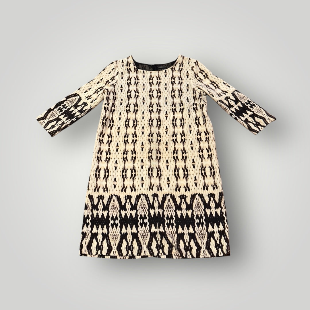 Ming Printed Shift Dress Size 6
