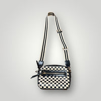 Universal Thread Woven Checkerboard Crossbody Bag