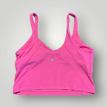 Lululemon Power Y Tank Neon Pink Crop