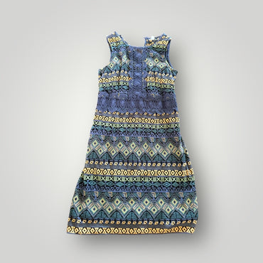 Cato Sleeveless Tribal Print Dress Size 12