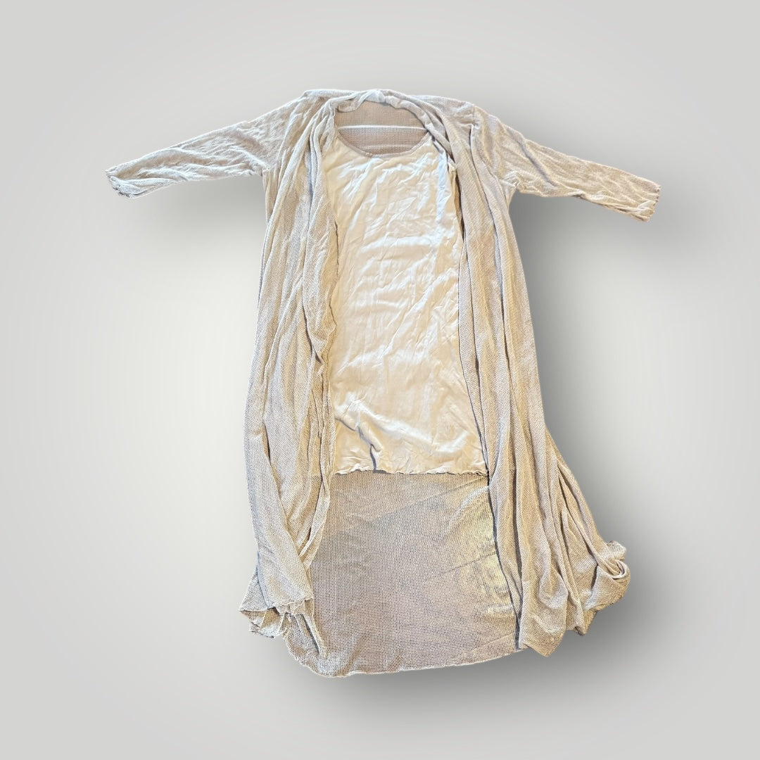 Lightweight Drape Overlay Dress Size Small