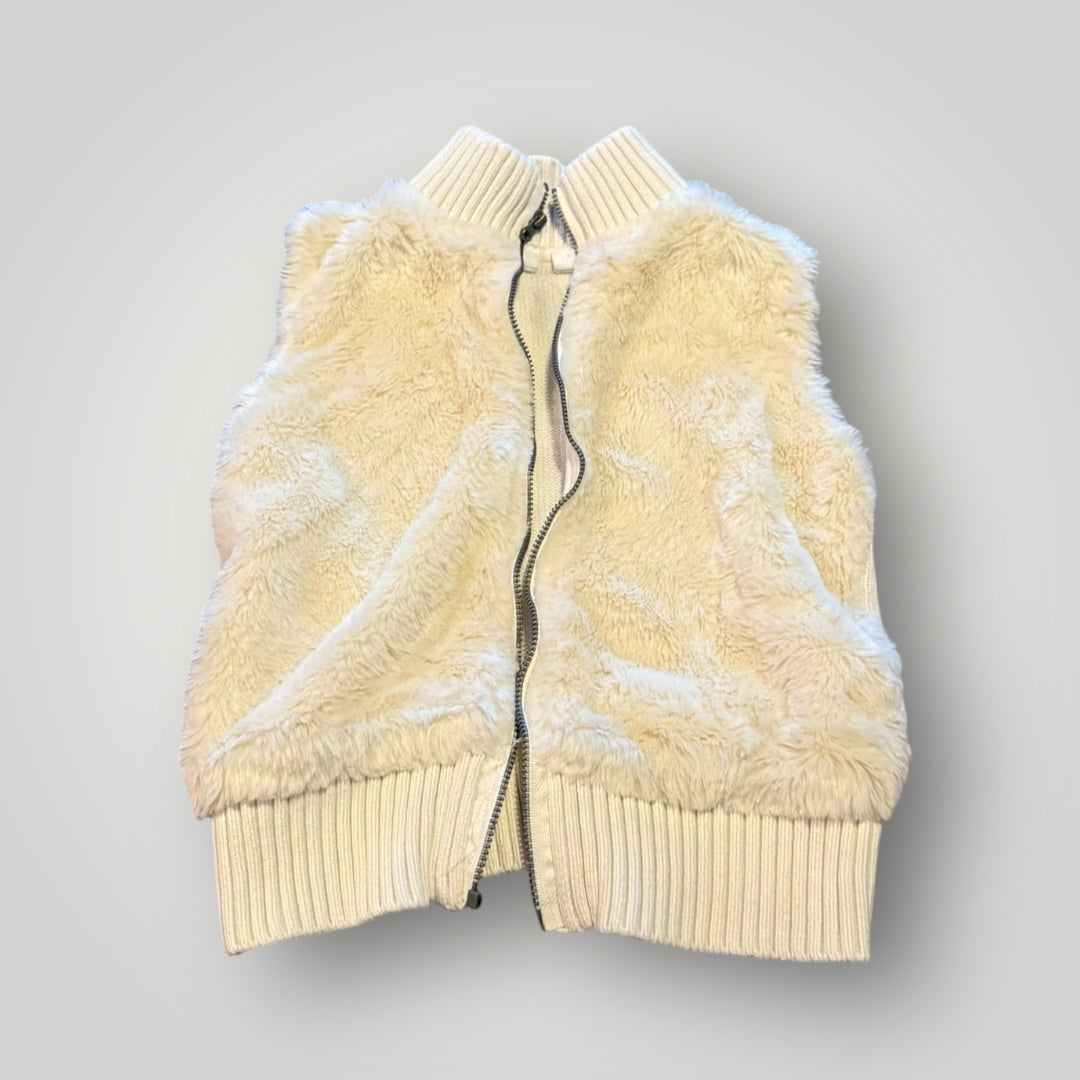 Gap Kids Faux Fur Vest Size Large