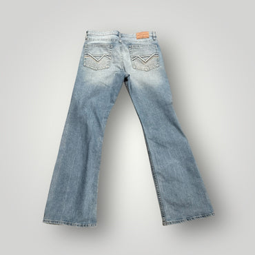 Cody James Men’s Light Wash Bootcut Jeans Size 36x34