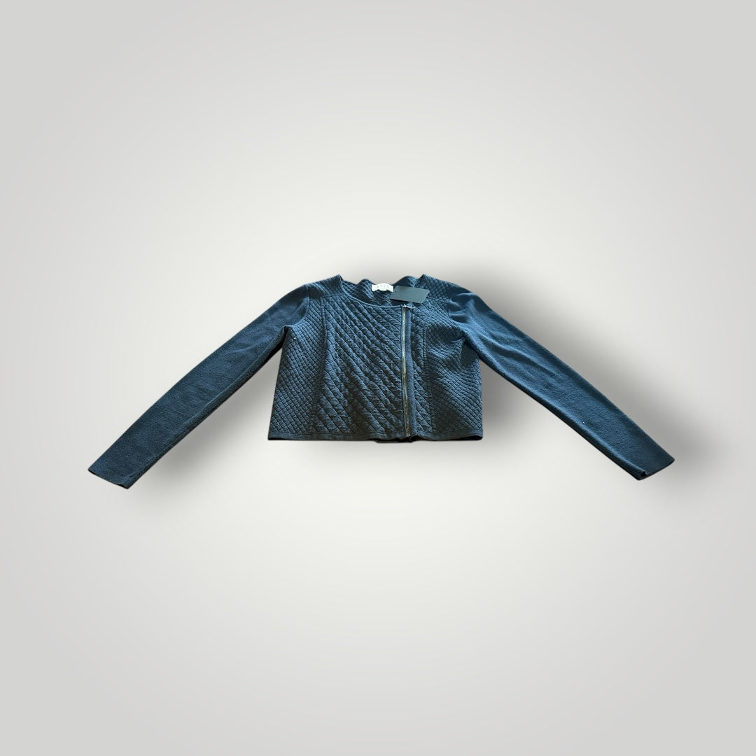 Elle Quilted Zip Jacket Size Medium