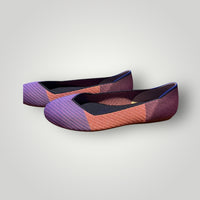 NEW Rothy’s Metallic Lilac Flats Size 10.5