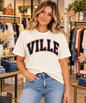 VILLE Varsity Gildan Softstyle Tee