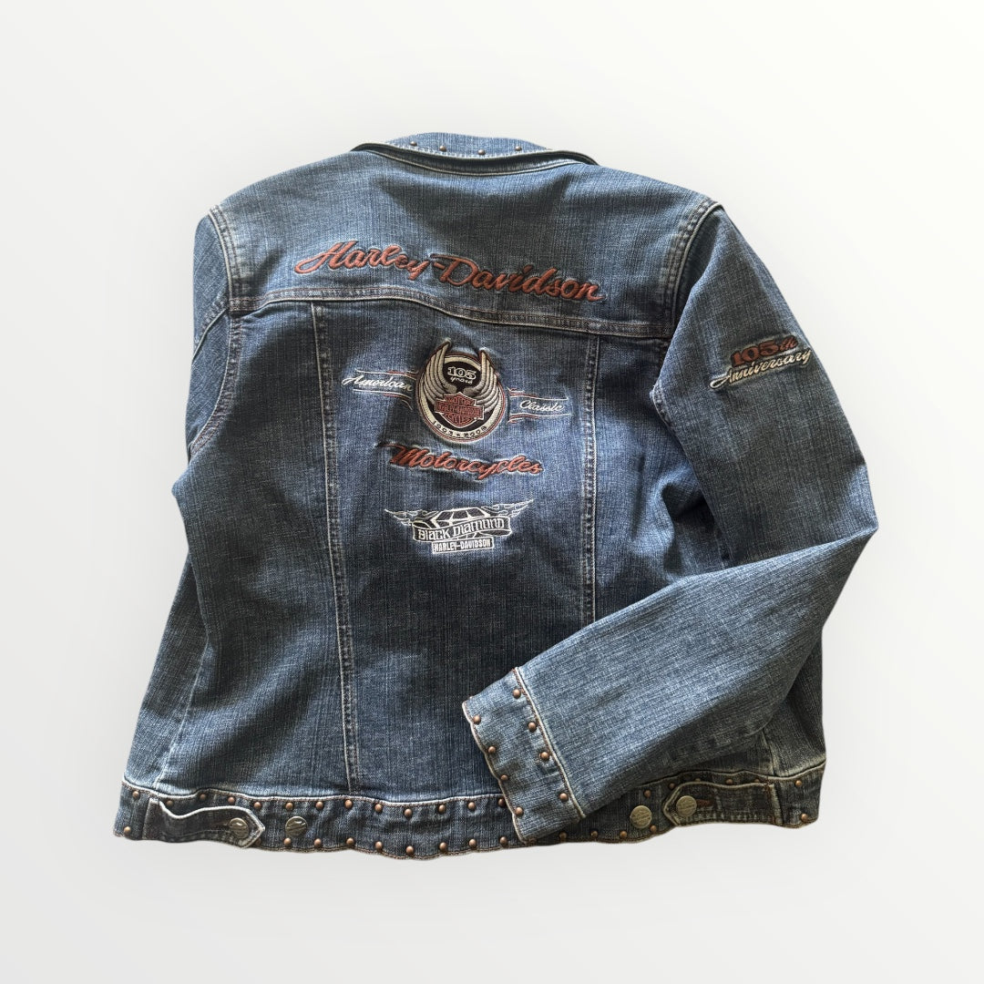 Harley Davidson Denim Jacket Medium
