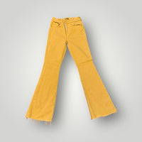 Mother The Weekender Fray Flare Jeans Size 25