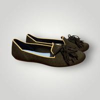 Rothy’s Black Diamond Tassel Loafers Size 11