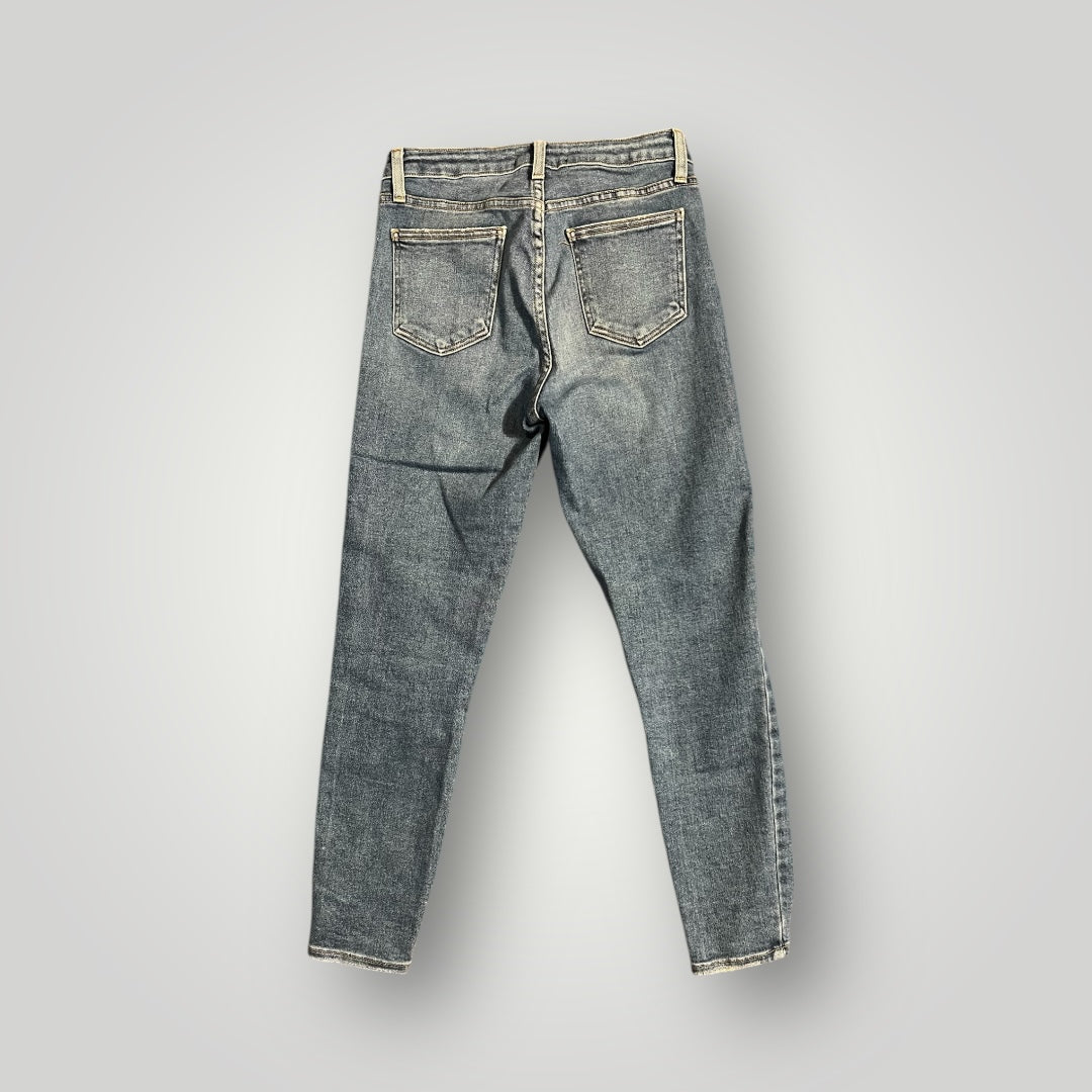 Just Black Denim Distressed Skinny Jeans Size 28