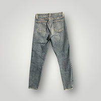 Just Black Denim Distressed Skinny Jeans Size 28