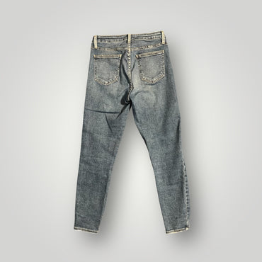 Just Black Denim Distressed Skinny Jeans Size 28