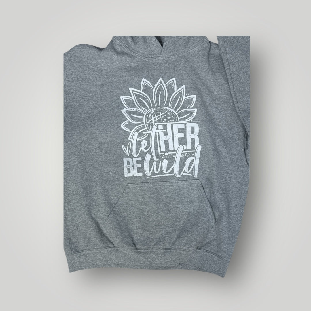 Let Her Be Wild Hooded Sweatshirt