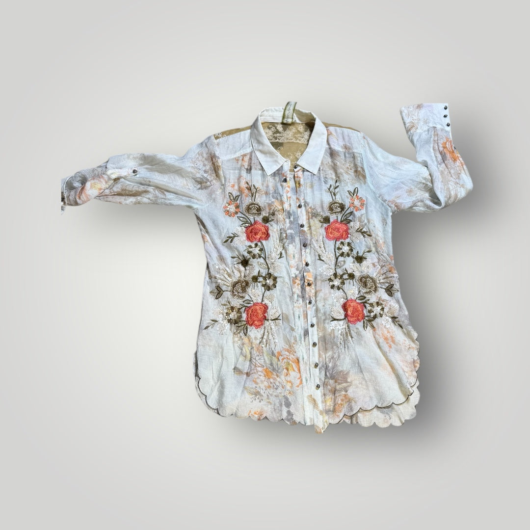 Aratta Silent Journey Blouse Size M